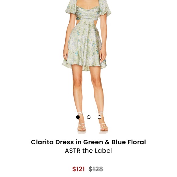 ASTR the label Clarita Dress in Mint - Picture 3 of 9